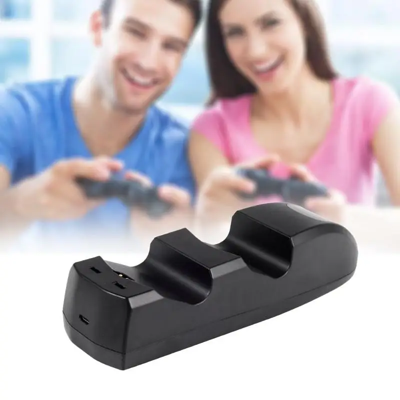 Игровой контроллер Зарядное устройство Док-станция светодиодный usb зарядная подставка ручка зарядное устройство База для PS4 SLIM PRO