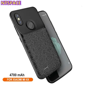 

4700mAh Extended Phone Battery Power Case For Xiaomi mi 6X Portable Power Bank Case For Xiaomi Mi 6X Battery Charger Cover