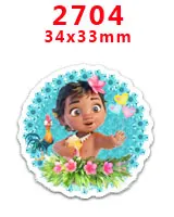 Кабошоны 30 шт мультфильм плоское украшение из смолы pr 2973 - Цвет: 2704