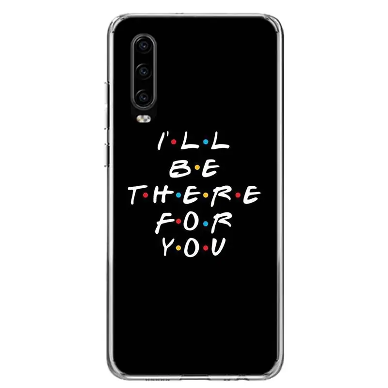 TW123-4 Друзей ТВ показать крышка чехол для телефона для huawei P30 P20 Коврики 30 20 10 Pro P10 Lite P Smart Z+ корпус под плетенную сумку Капа - Цвет: TW123-4