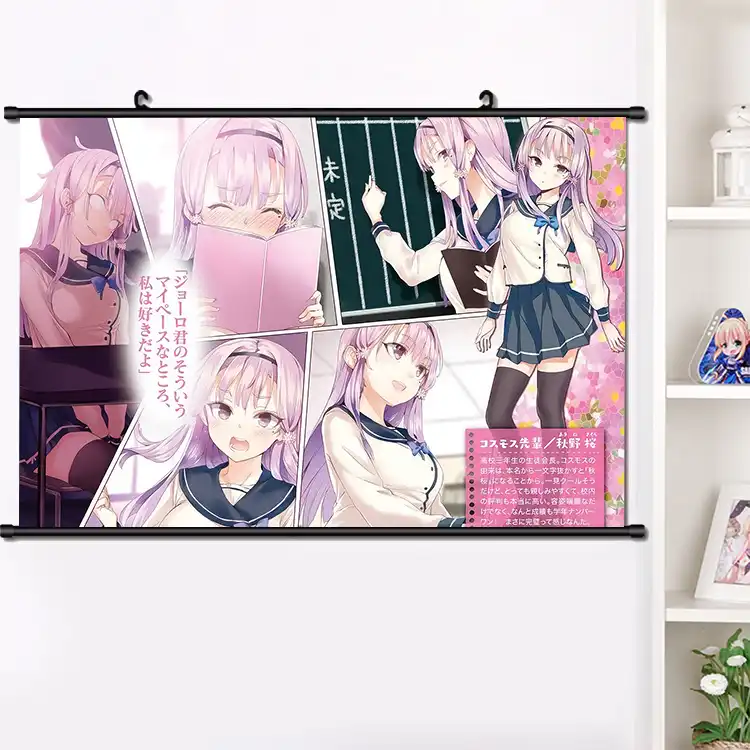 Anime Ore Wo Suki Nano Wa Omae Dake Ka Yo Sumireko Kisaragi Wall Hanging Poster Otaku Home Decoration Collection Art 40 60cm Aliexpress