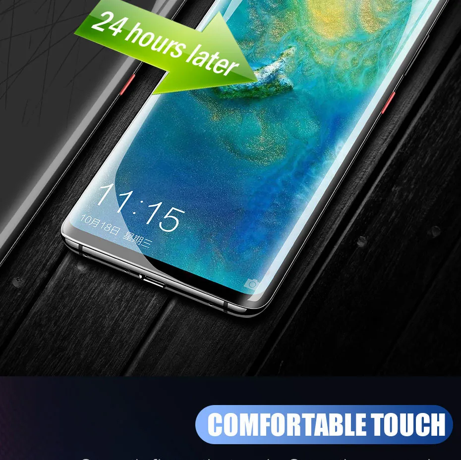 2 шт. гидрогель пленка для смартфона Honor 8X10 lite 20i 10i Экран протектор для huawei P20 P30 Коврики 20 Pro P Smart с обмоткой эластичной пленкой, не Стекло