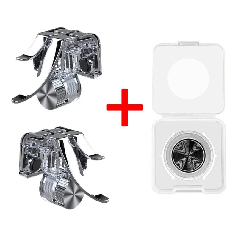 Джойстик для джойстика PUBG Joypad Trigger Fire Button Aim L1 R1 Key L1R1 Shooter контроллер для PUBG игра для мобильного телефона Pad - Цвет: Color 1