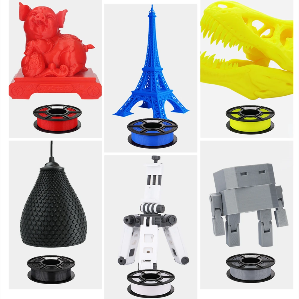 Фото PLA-нить Anycubic 1,75 мм, 1 кг/рулон, для 3D-принтера FDM, пластиковые расходные материалы для печати, материал для Kobra 2 Neo Pro Max Plus №4