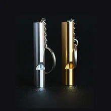 Свисток для рта из сплава, попугай, Старлинг, птицы, домашнее животное, летающий тренировочный свисток, для выживания на открытом воздухе, кемпинга, спасательный двухчастотный свисток