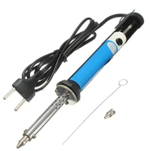 

NEW High Quality EU 2in1 30W 40W 110V 220V Soldering Iron PCB Solder Sucker Desoldering Vacuum Pump Welding Tool