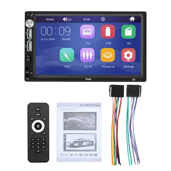 

7Inch HD Capacitive Screen Car MP5 Host for Car Play Mobile Phone Integrated Player Car Stereo Full Touch Screen