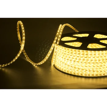 

LED strip light artpole light ac220v, smd5050, 15 watt 60 diodes per meter, IP 68, warm. White, 50 m