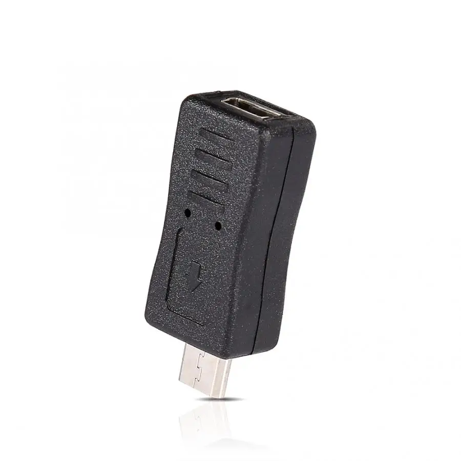 Аксессуары для телефонов Micro USB папа-мини-usb Женский хост-адаптер соединитель конвертер адаптер Черный USB адаптер