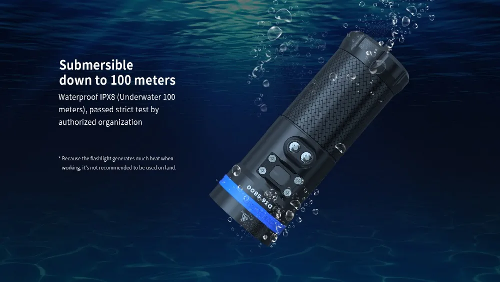 XTAR D36 светильник-вспышка для дайвинга с OLED экраном XHP35 HI D4 и XHP 70,2 светодиодов подводный 100 м водонепроницаемый светильник для дайвинга