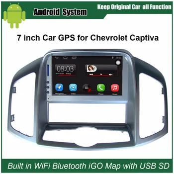 

Upgraded Original Car Radio Player Suit to Chevrolet Captiva 2011-2012 Car Video Player Built in WiFi GPS Navigation Bluetooth