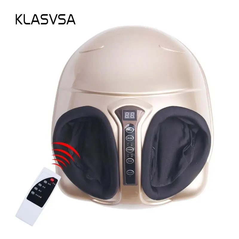 

KLASVSA Electric Shiatsu Foot Massager Far Infrared Heating Kneading Air Compression Reflexology Massage Device Home Relaxation