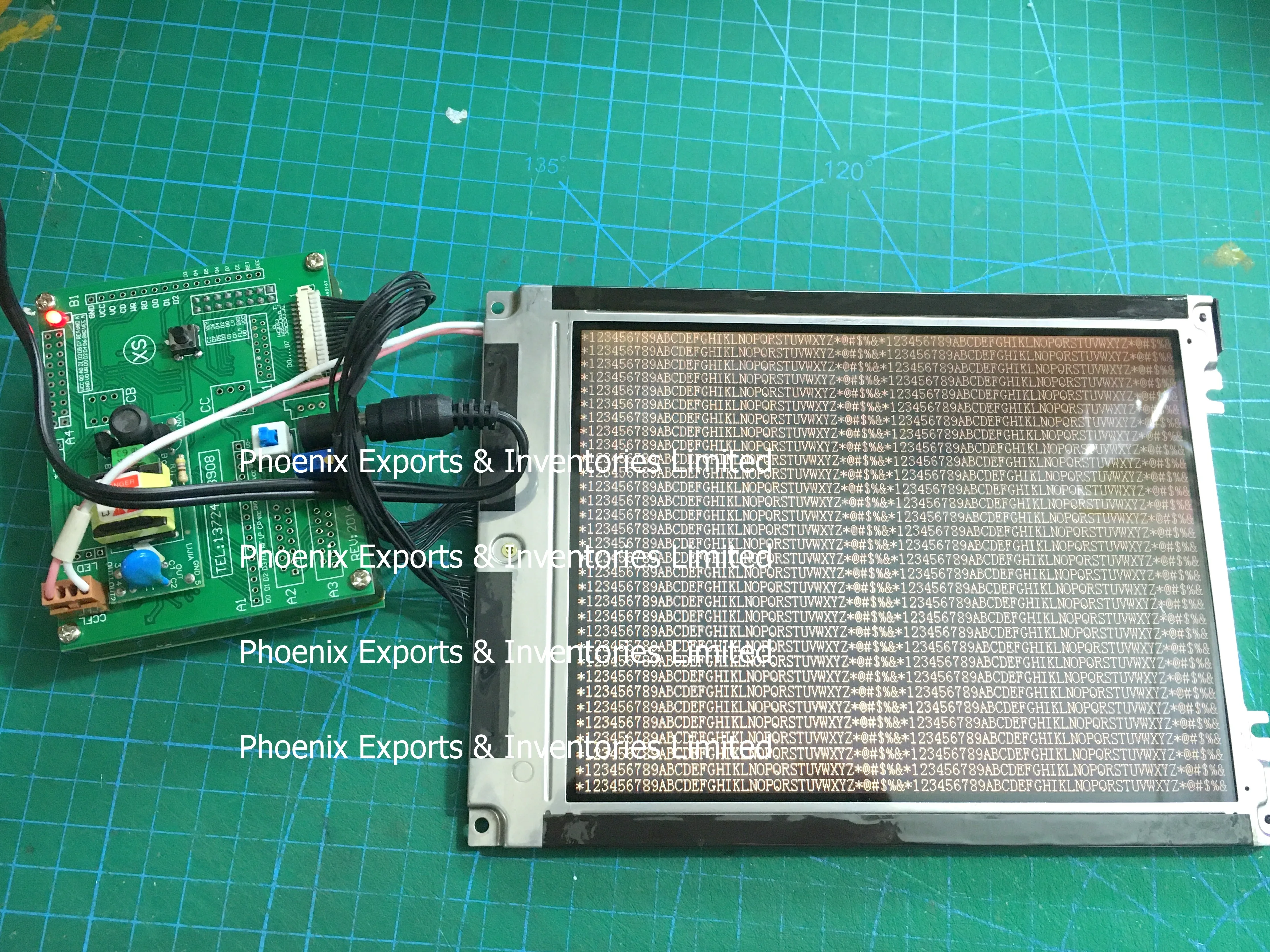 Комплект тестирования для ЖК-экрана LM8V302 LM8V302R 640*480 тестовая плата не дисплей |