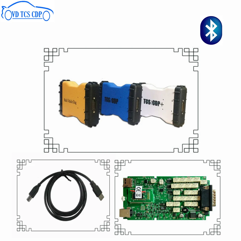 

ship by DHL! Best quality VD TCS CDP Pro Plus 2016.00 for CARs and TRUCKs obd2 car diagnostic tool as WOW snooper mvd multidiag