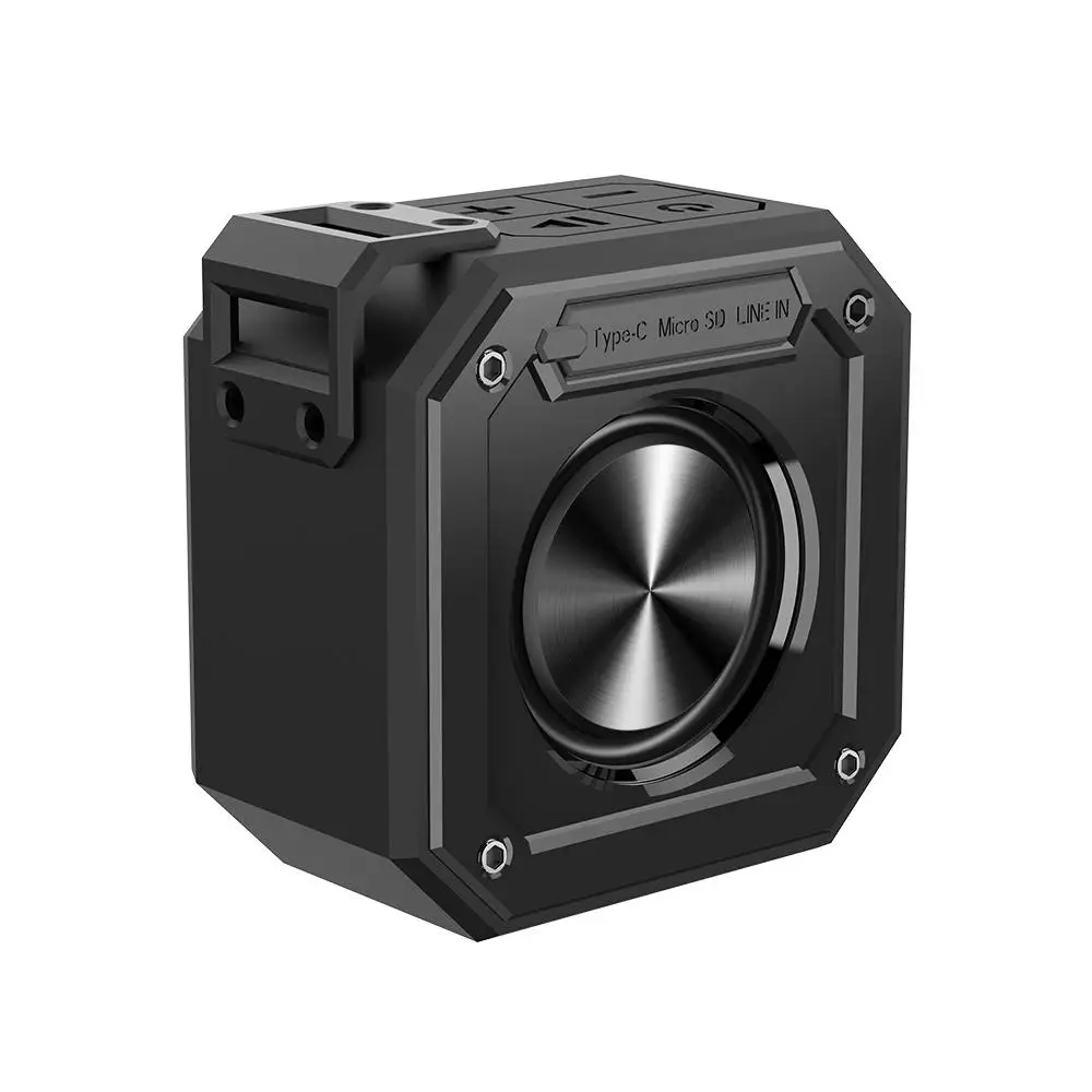 Черный Tronsmart Element Groove(Force Mini) портативный Bluetooth 5,0 динамик голосовой помощник IPX7 Водонепроницаемость 24 часа воспроизведения супер - Цвет: Черный