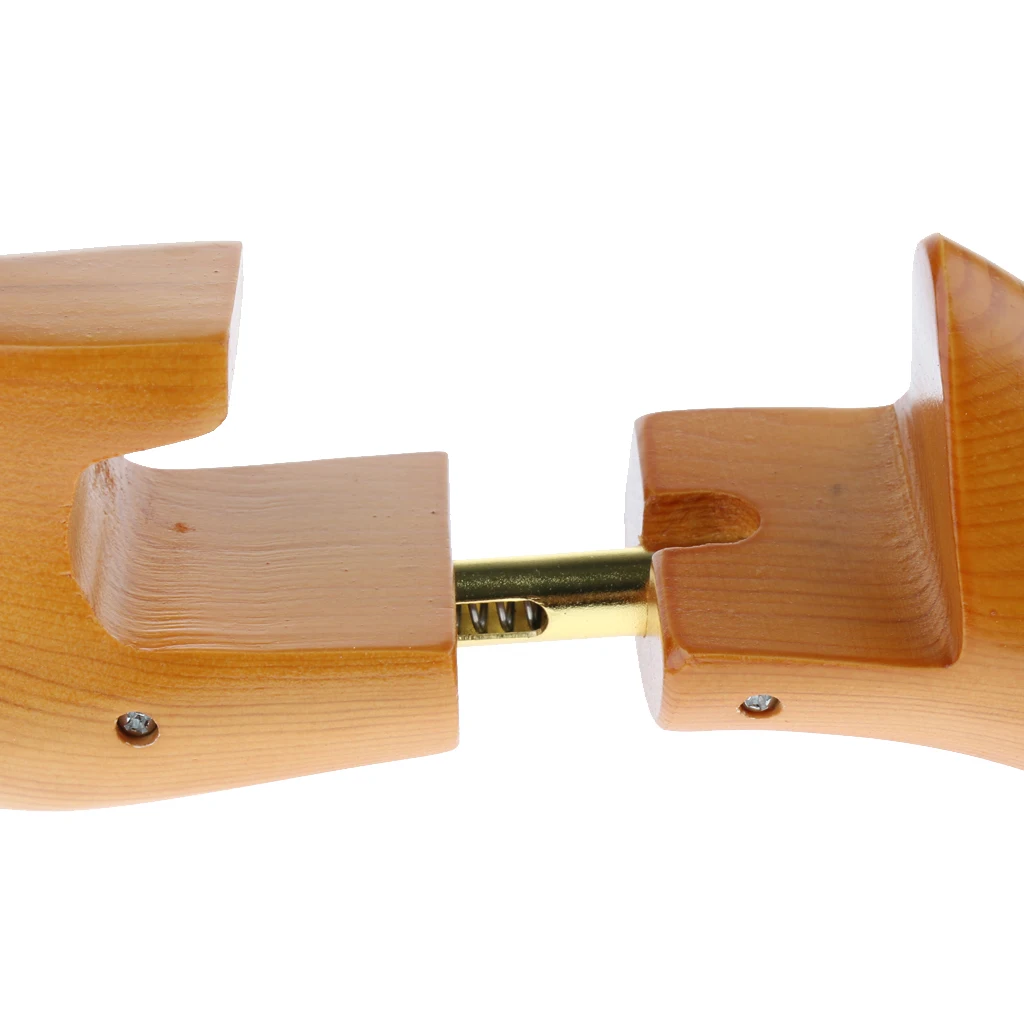  1Pair   Womens   Mens   Adjustable   Cedar   Wood   Shoe   Tree   Holder   Shoe   Shaper   Keeper 