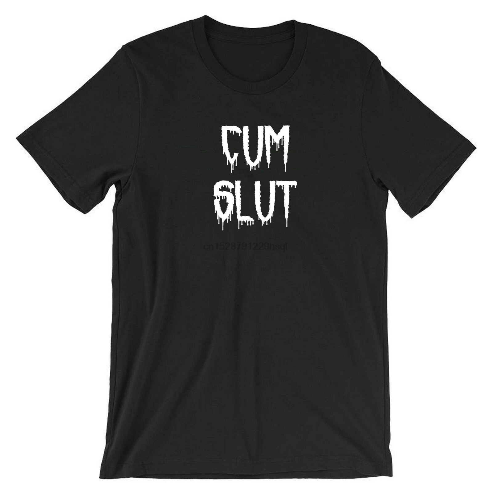 CUM SLUT футболка смешной грубый обидный Крутой девичник Топ тройник женский