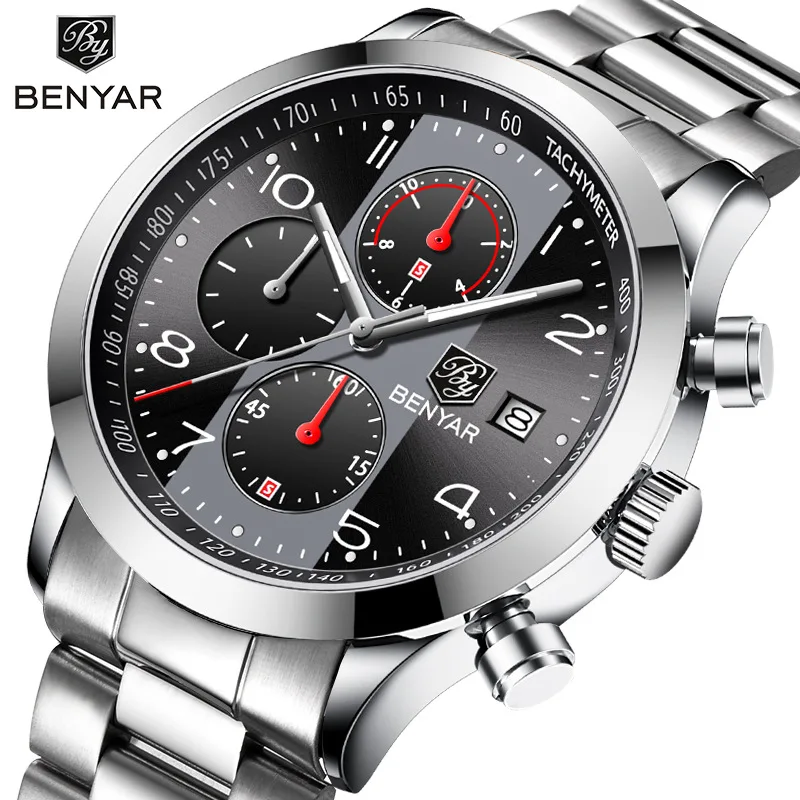 

Jacobin Genuine Product Multi-functional Sports Waterproof Quartz Watch MEN'S Watch Watch Fashion 5133