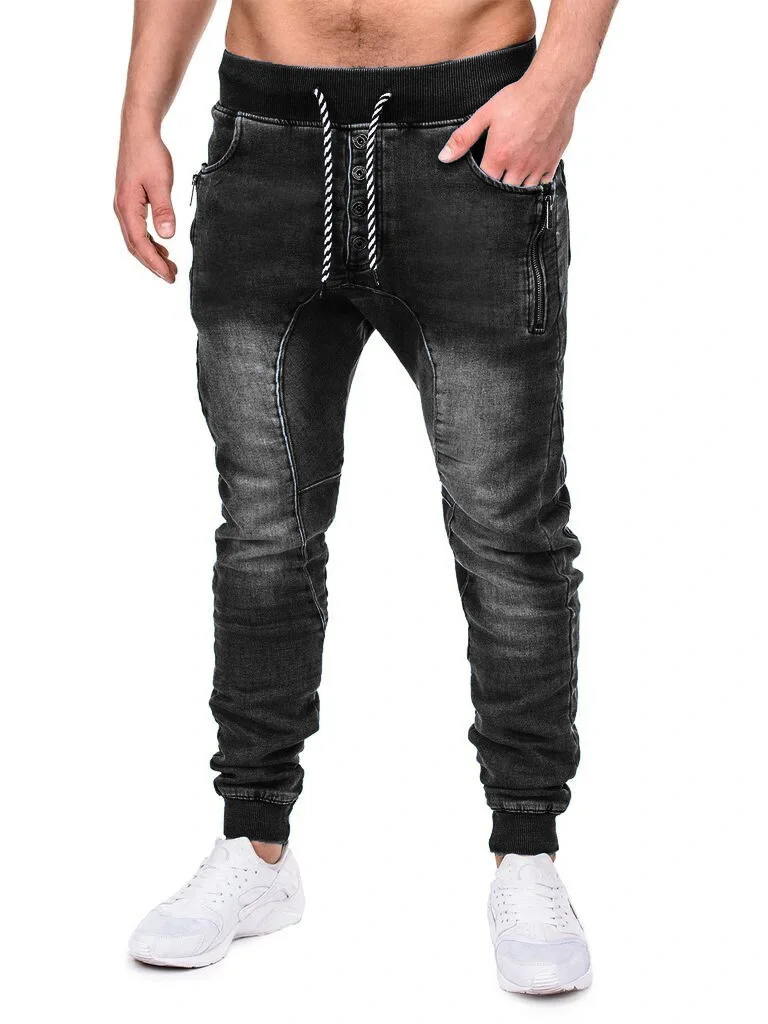 High Stretch Baggy Cargo Jeans 6
