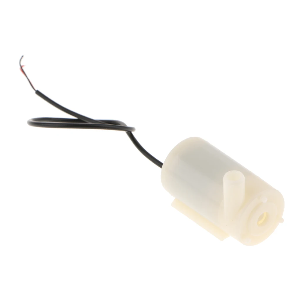 DC 3-5V Low Noise Brushless Motor Pump 72-96L/H Mini Micro Submersible Water Pump, Computer Water Cooling Accessories