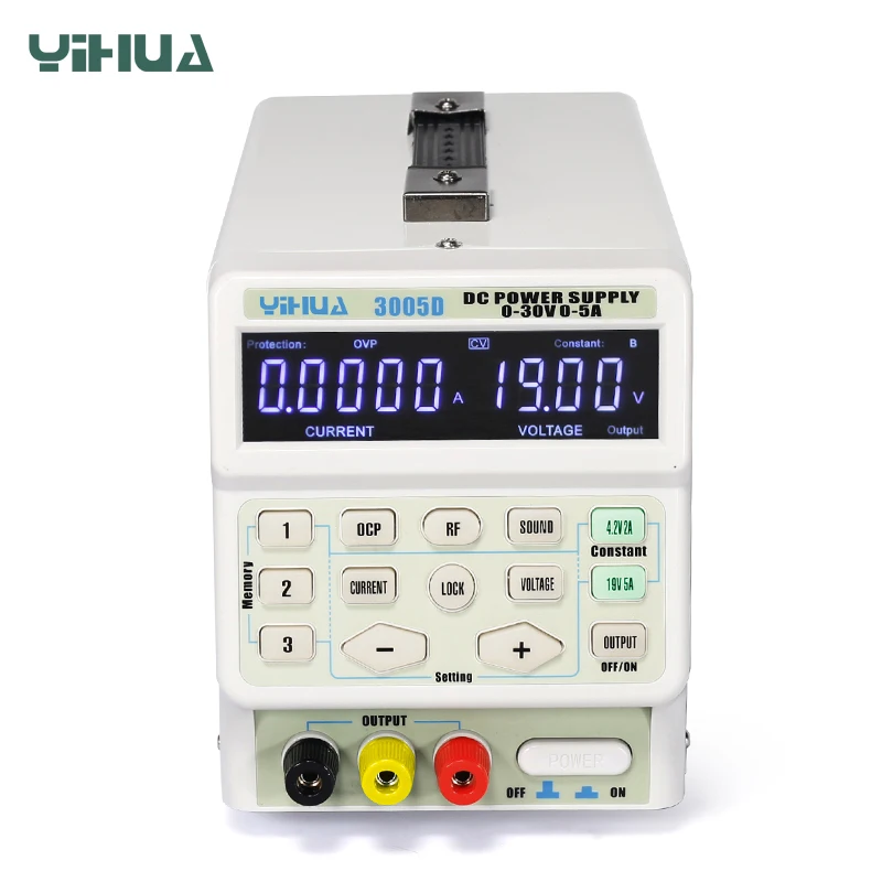 Fonte de Alimentação Fonte de Alimentação de Laboratório Yihua 30 v dc Ajustável de Laboratório Frete Grátis 150 w 3005d 5a