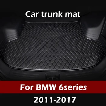 

MIDOON Car trunk mat for BMW 6series sedan four door 2011-2017 cargo liner carpet interior accessories cover