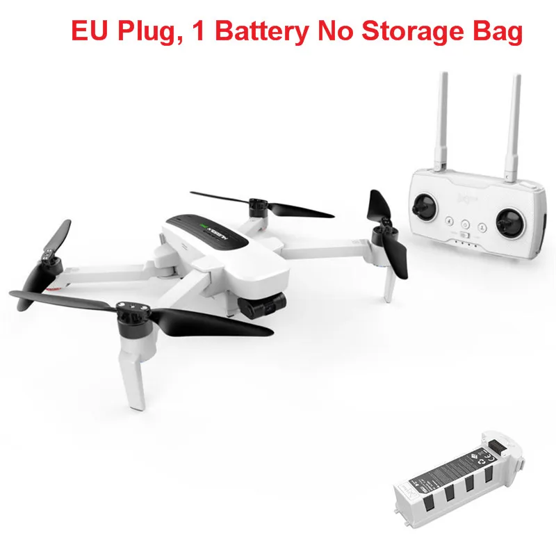 Hubsan H117S Zino gps 5,8 Г 1 км FPV RC Дрон Квадрокоптер с дистанционным управлением и в формате 4K UHD, Камера 3-осевому гидростабилизатору Бла(беспилотный летательный аппарат-RTF панорамная съемка - Цвет: eu standard