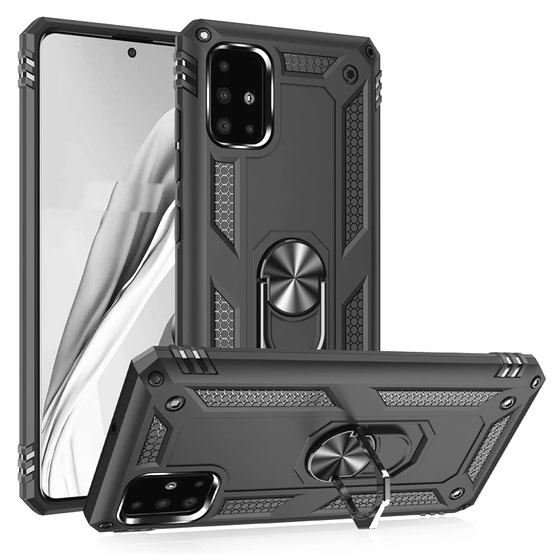 Двойной Слои защитный бронированный чехол КРЫШКА ДЛЯ samsung Galaxy A51 A71 A70 A50 A40 A30S A20S A10S
