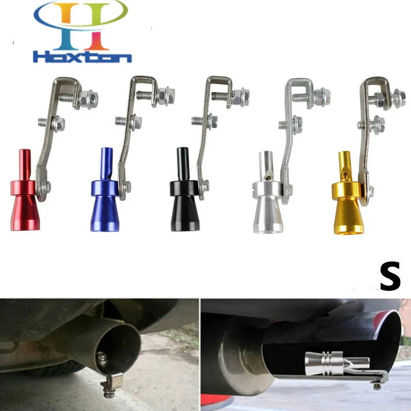 

Turbo sound whistle silencer exhaust pipe Auto blowing valve simulator for Universal Simulator size S RS-TUR006-S