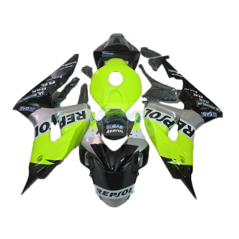 Injection Fairing kits Fit For Honda CBR 1000rr 2006 2007 Brand New fairings CBR1000RR K6 K7 Bodywork parts Green black NA82 | Автомобили