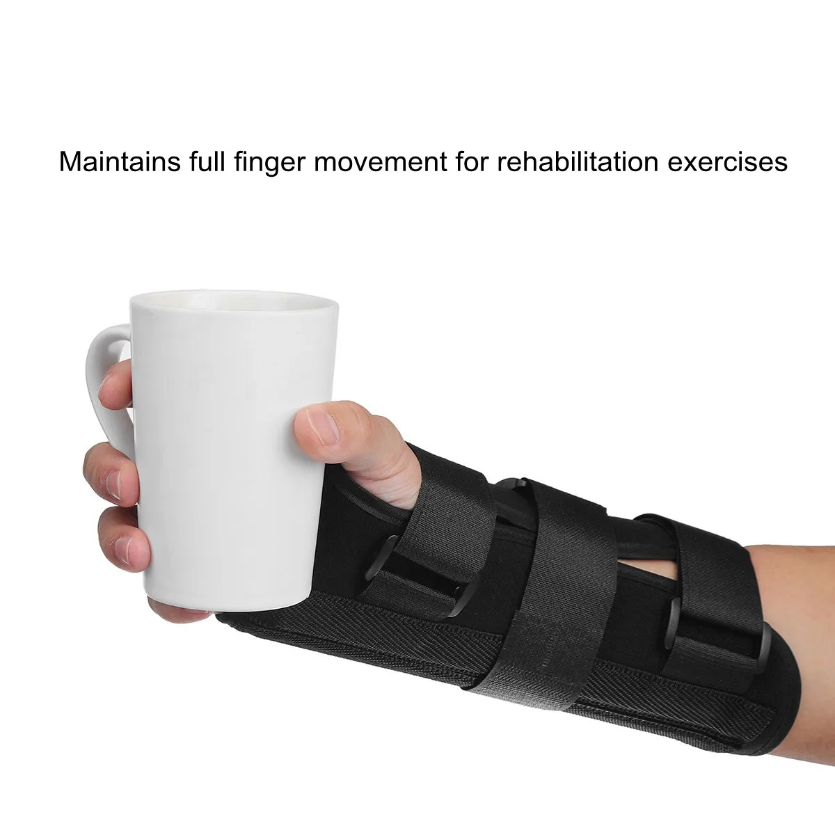 3 размера Регулируемая Sprain шина для предплечья для полосы защитный ремень безопасность запястье поддержка Carpal туннель медицинская Скоба для запястья Pad