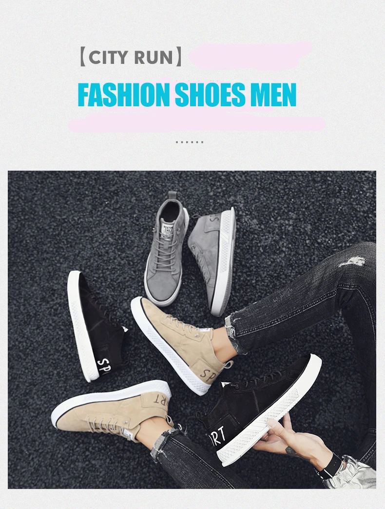 Модные абрикосовые кожаные кроссовки с эластичным ремешком; Sapatos Homem; повседневная мужская обувь с высоким берцем; Роскошные брендовые осенние дышащие кроссовки для мужчин