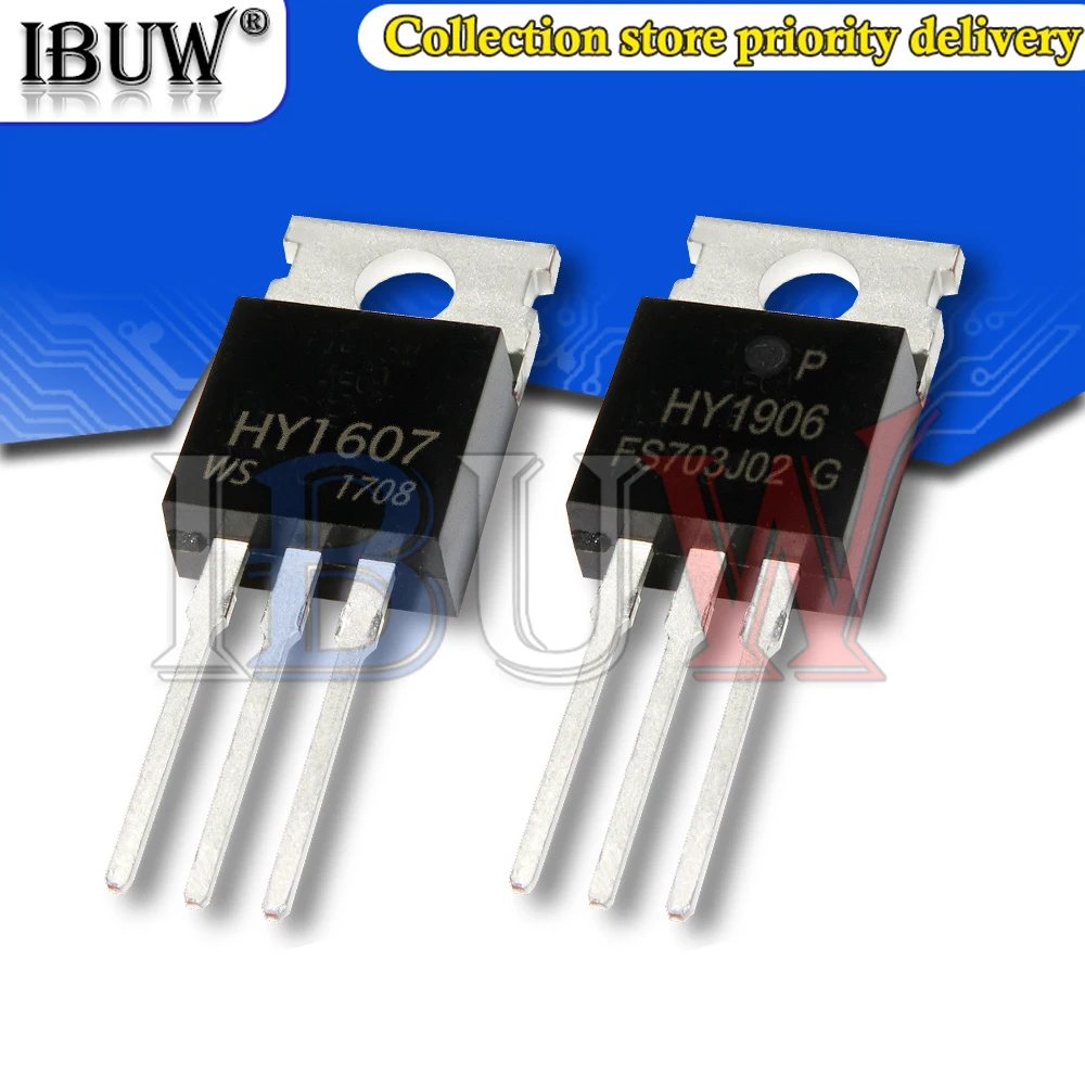10pcs Hy1607p Hy1906p Hy1607 Hy1906 To-220 To220 - Integrated Circuits ...