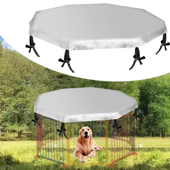 

Durable Windproof Pool Puppy Protective Kennel Polyester Dog Crate Cover Foldable Sun Shade Waterproof Outdoor Indoor House