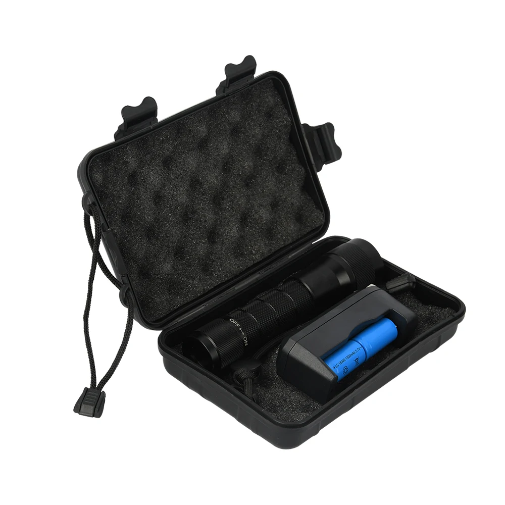 SOS Flashlight Green Blue laser pointer 520nm High Power Diving laser flashlight Outdoor Flashlight Laser Pointer Personal prop