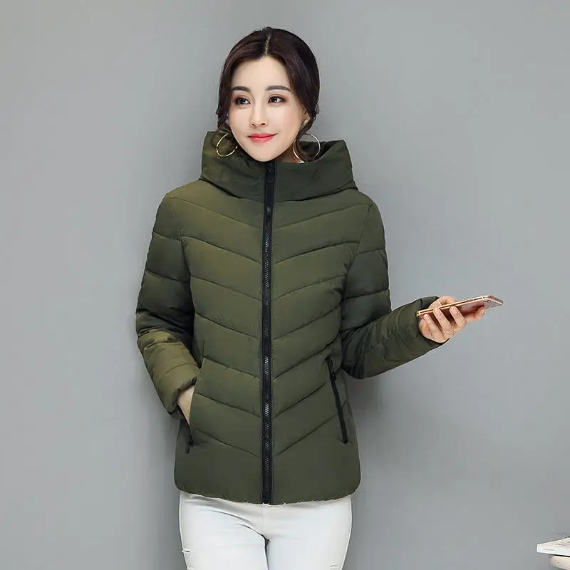 4XL Зимний пуховик, хлопковая куртка, женские свободные теплые утепленные парки, пальто с капюшоном, большие размеры, зимнее пальто с длинными рукавами для женщин, Q1839