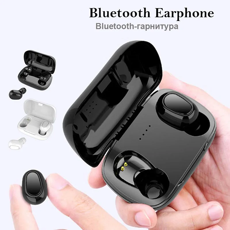 Спортивные наушники TWS с микрофоном игровые беспроводные Bluetooth для Huawei P40 Pro Plus P20