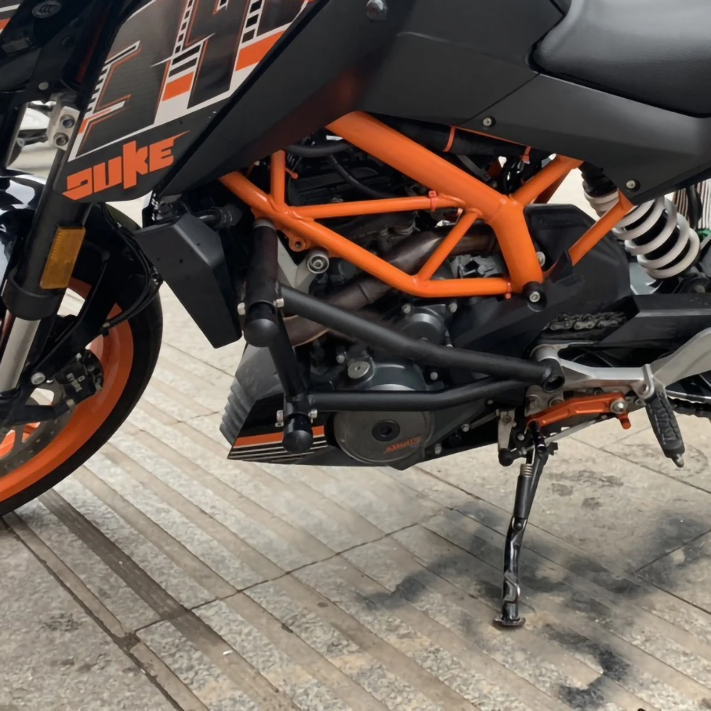 Для KTM Duke 250 390 Crash Bar рама ползунок защита двигателя бампер трюк клетка защита Duke390 Duke250 аксессуары