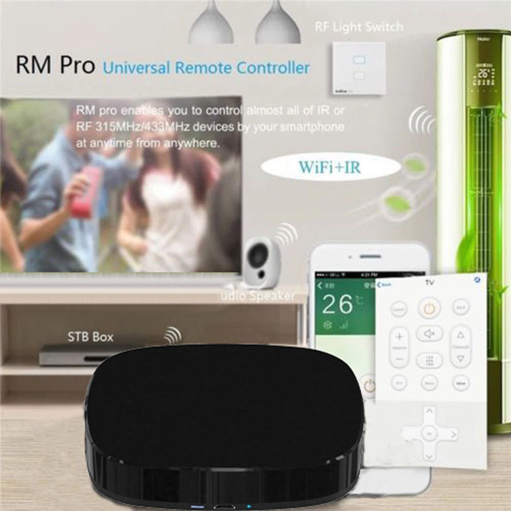 A1 мини умный дом автоматизация 2,4 ГГц wifi ИК-пульт дистанционного управления с Alexa. Google Home Интеллектуальный универсальный голосовой пульт дистанционного управления