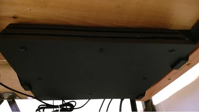 机の下マウントラックチップデスクスタンド壁マウントps4 ため投手プロゲームコンソールぶら下げ 3d印刷プラスチック固定ブラケット ボードゲーム Aliexpress