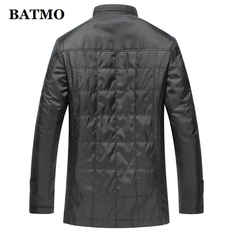BATMO Новое поступление зимние куртки высокого качества с подкладкой из меха норки мужские куртки с воротником из меха норки X9080