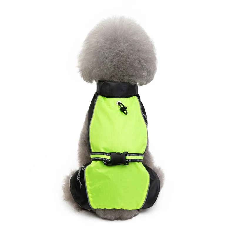 Водонепроницаемый Тренч для собак Профессиональный дождевик для животных дышащая куртка осень зима дождевик для собак