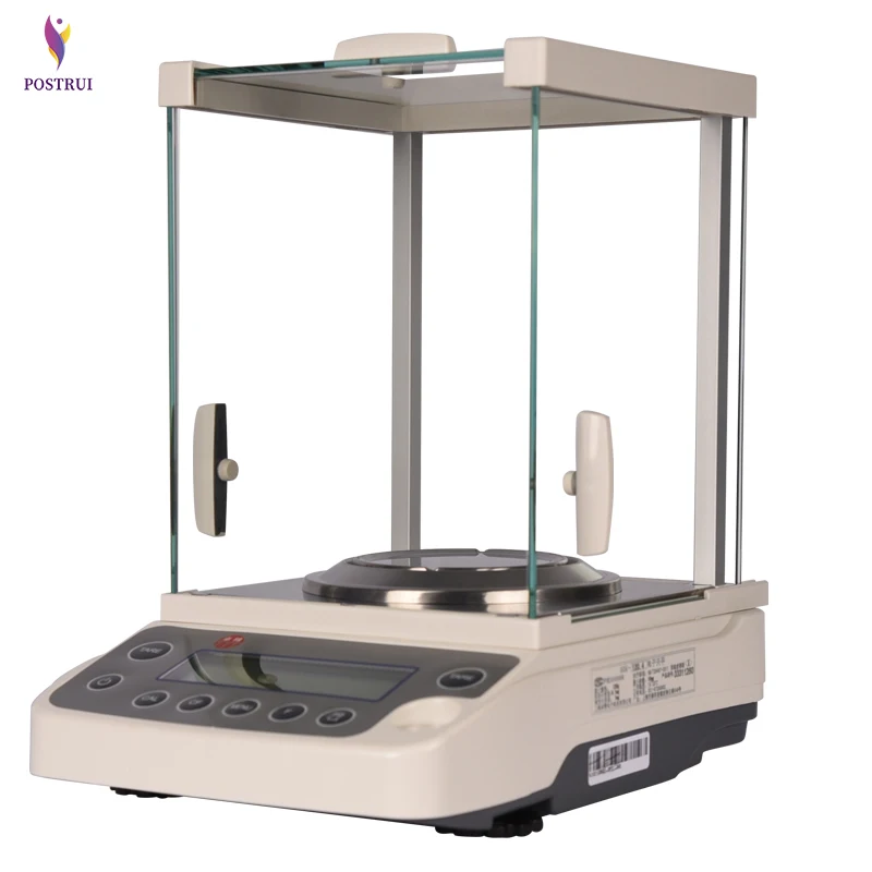 

New Precision 1/10000 Analytical Balance High Accuracy Lab Analytical Balance Temperature Compensation Balance Scale 220g/120g