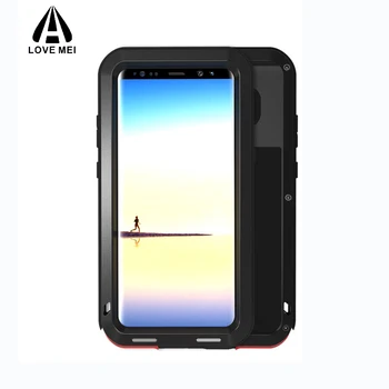 

Shockproof Cover For Samsung Galaxy Note10 Plus 5g Case 360 Full Aluminum Silicone Armor Case for Samsung Note9 Note8 Cover