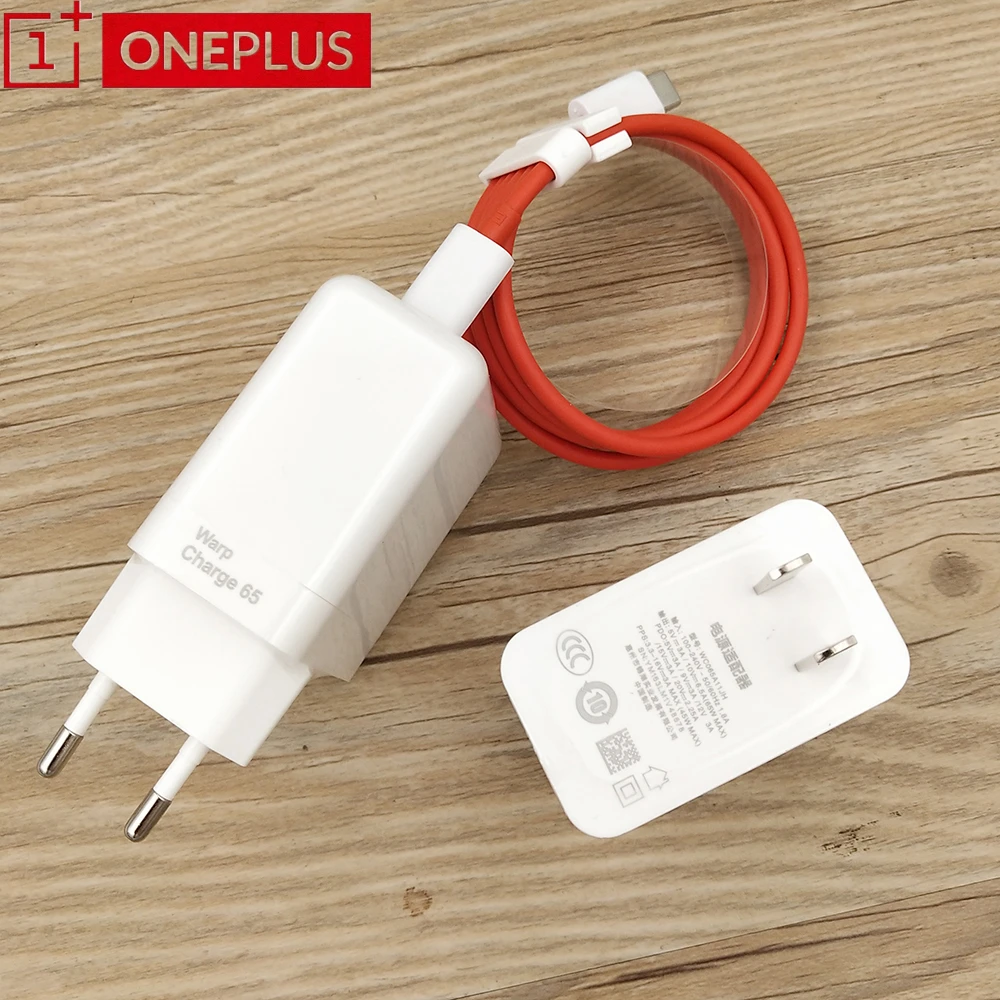 usb c 5v 3a Oneplus Charger 65W Original Fast Warp charger EU/US Adapter Type C To type C Cable For OnePlus 9 Pro 9R 8T 8 Pro Nord N10 N100 usb c 65w