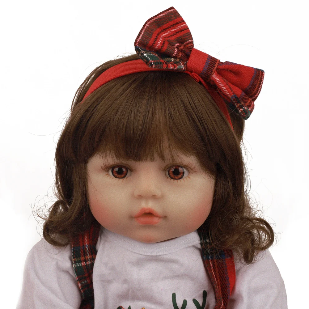 60 см прекрасный дизайн Bebe Reborn Baby Doll 2" Мягкие силиконовые реалистичные тканевые куклы модные игрушки для подарок на день рождения праздник