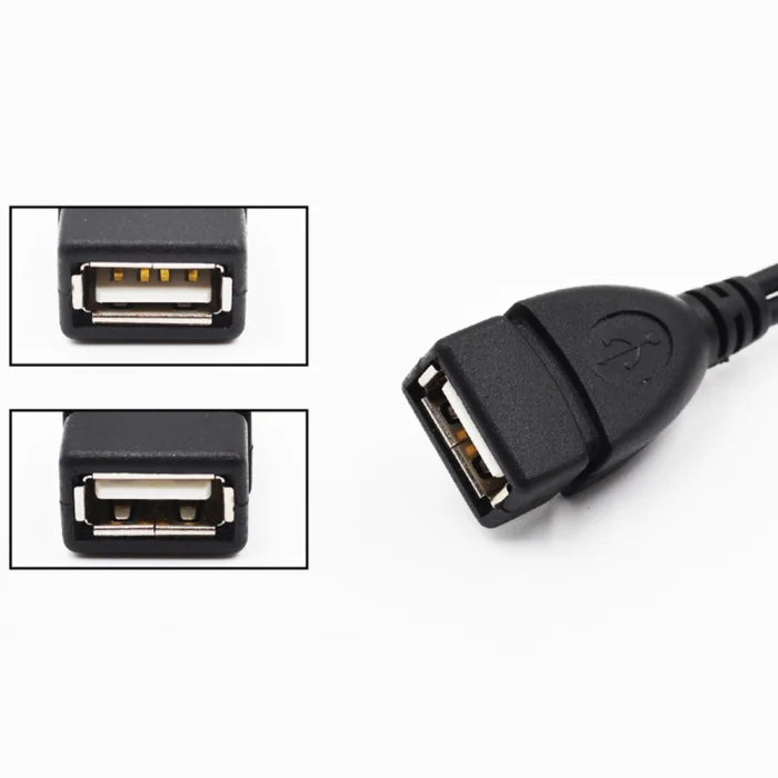 Micro USB 2,0 хост-кабель OTG USB Мужской Micro Мужской Для телефона планшета ПК внешний U дисковый считыватель OD889