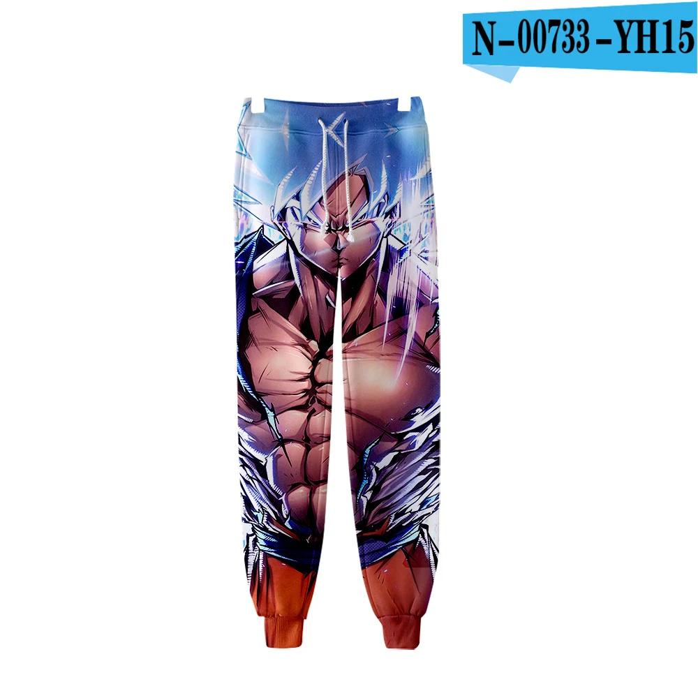 Dragon Ball Z Broly брюки высокое качество спортивные штаны лосины модные популярные тренд удобные Повседневное брюки - Цвет: N00733