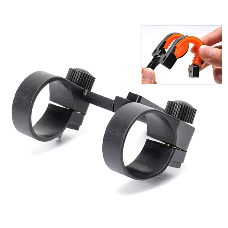 Hot Sale Bicycle Headlight Holder Bike Flashlight Rack MTB Light Mount Bracket Clip Bicycle