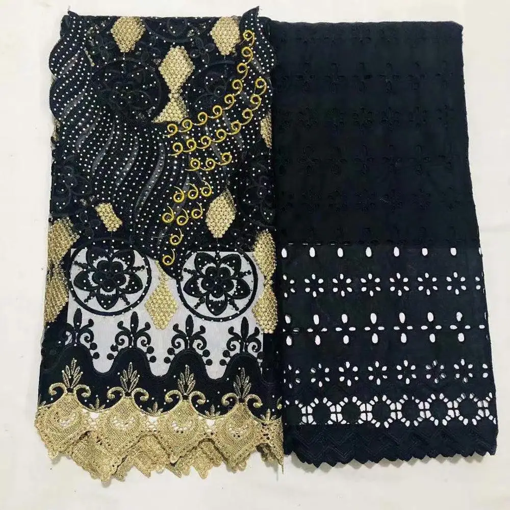 Новейший стиль швейцарская хлопковая сухая кружевная ткань Гана восковая печать ткань воск Анкара ткань настоящий воск принт материал одежды 4 ярдов